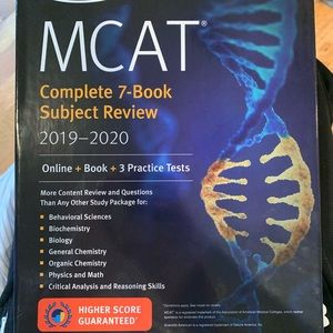 MCAT 2019-2020 books